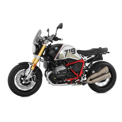 BMW R Nine T Ergonomics - Footrest Lowering Kit - Black