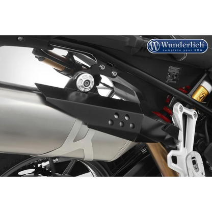 BMW F750 GS / 850 GS Protection - Exhaust Heat Shield - Black
