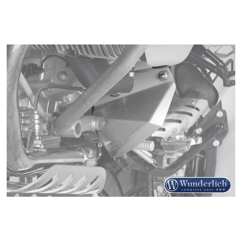 BMW R Series GS Plastics - Splash Guard - Black