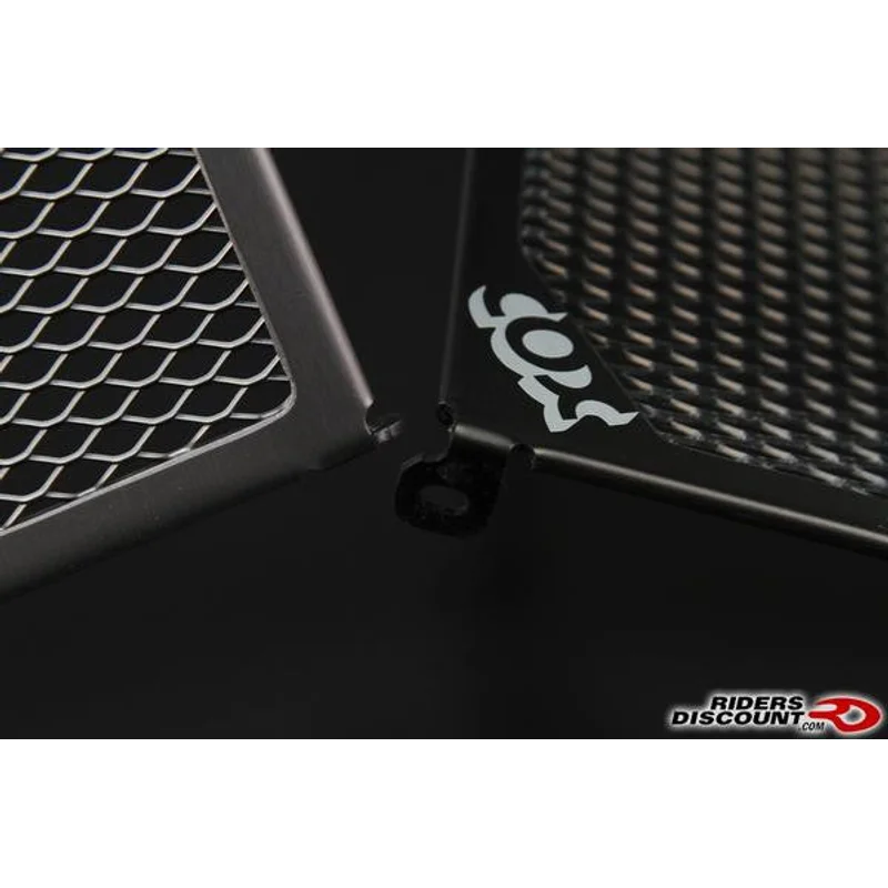 Ducati 1098/ 1198/ R/ S Protection - Radiator Guard - Black
