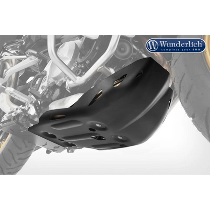 BMW F Series Protection - SKID PLATE (Euro 4) - Without original Engine protection plate / Black / Euro 4