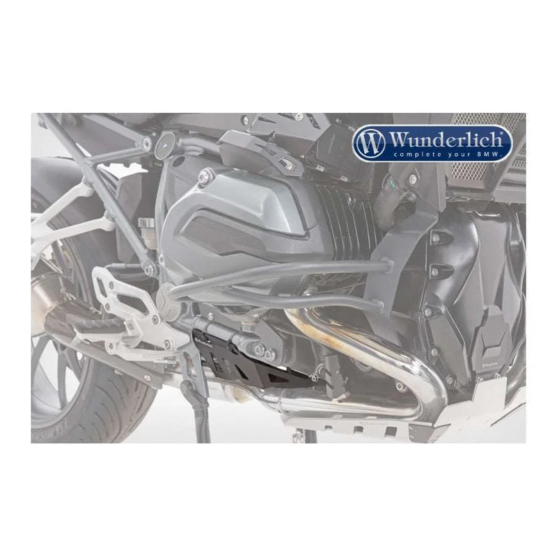 BMW R Series Protection - Exhaust Cover (Near Brake Lever) - Black