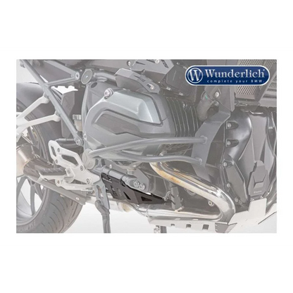 BMW R Series Protection - Exhaust Cover (Near Brake Lever) - Black