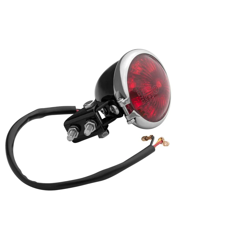 Tail Light LED - Bates (Black with Polish)