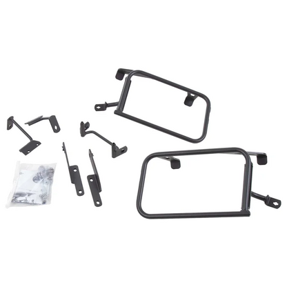 BMW R Series GS Carrier Sidecases - Hepco Becker - Black / Quick Release (Lock It)