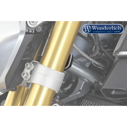 BMW R1200R Ergonomics - Steering Stopper