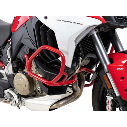 DUCATI MULTISTRADA V4  Protection - Engine Bar - Red