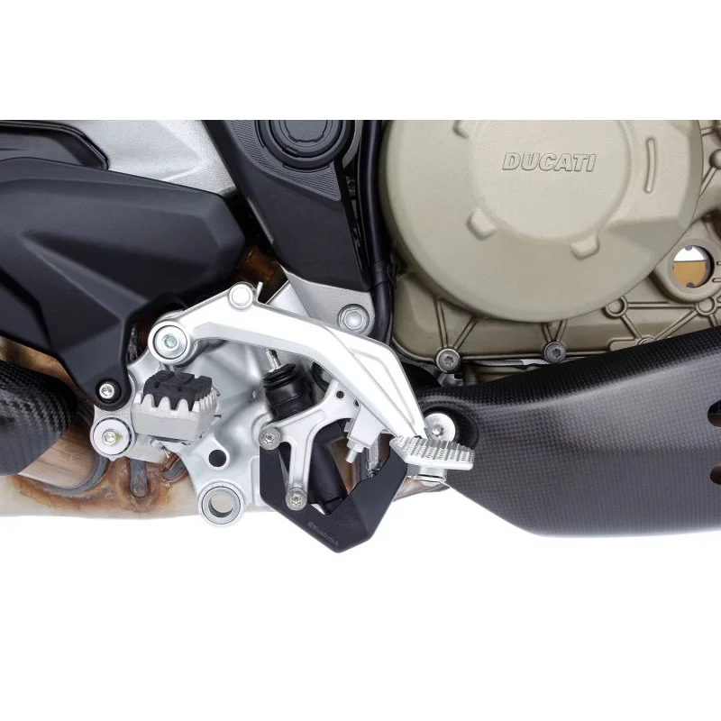 DUCATI Multistrada V4 Protection - Brake Pump Guard (Rear) - Black
