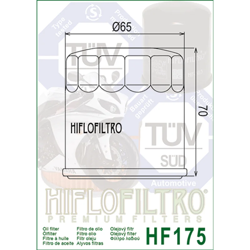 Oil Filter 175 - Hiflo