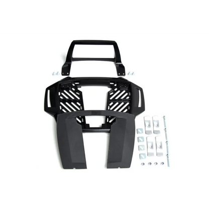 Universal Topcase Carrier - Alu Rack (FIXED HINGE) - Silver