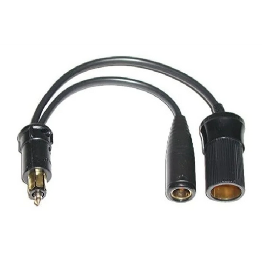 Din to Dual Din + Cig Female