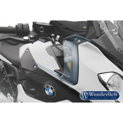 BMW S1000XR Ergonomics - Screen Hand Deflectors - Dark