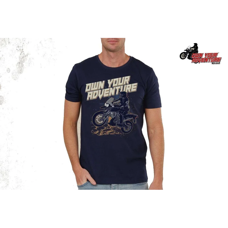 Adventure T-Shirts printed -BLUE - XXL (Chest 122 Cm) / Blue
