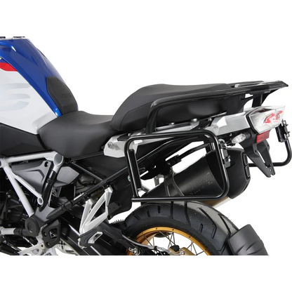 BMW R Series GS Carrier Sidecases - Hepco Becker - Black / Quick Release (Lock It)