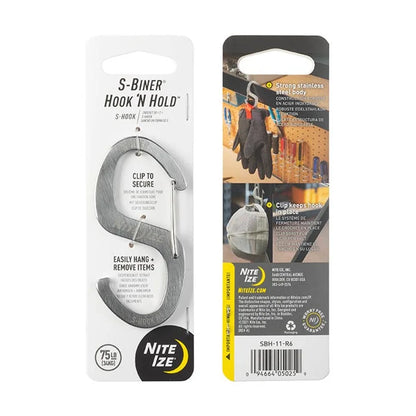 S-BINER® HOOK 'N HOLD™ S-HOOK - Large-1N