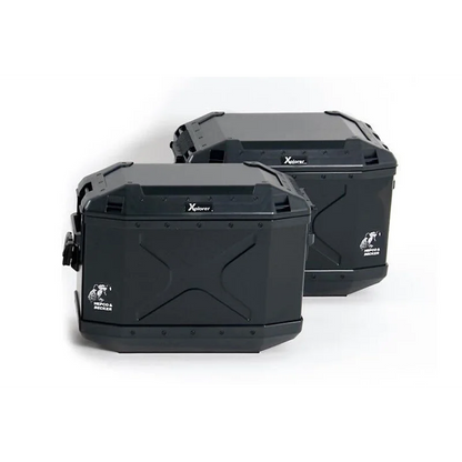 Sidecases 40 Alu Xplorer - Right & Left  Sidecases 2N (1Pair i.e. 42L x 2N) / Silver