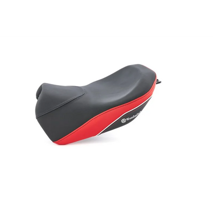 DUCATI Multistrada V4 Ergonomics -"Active Comfort" (Heating) Passenger Seat - Red-Black
