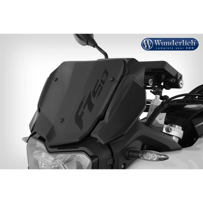 BMW F 750 / 850 GS Screen - Windscreen "FlowJet" - Glossy Black