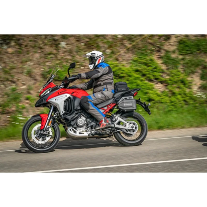DUCATI Multistrada V4 Ergonomics - ERGO+ Risers 39mm & 21mm Offset - Silver