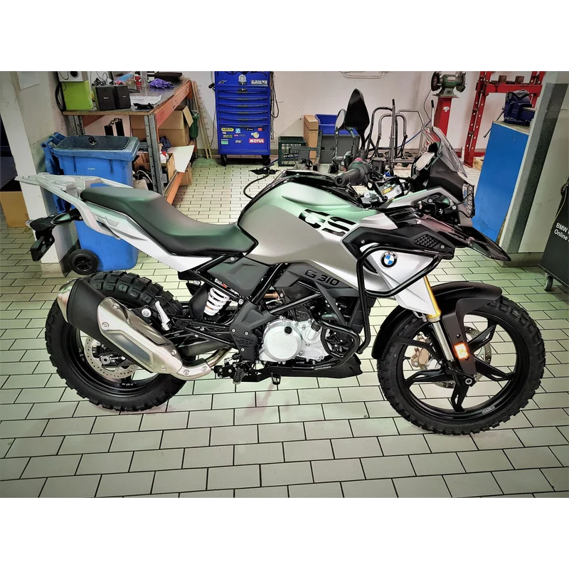 BMW G310GS Protection - Tank Guard - Black / With Hepco Becker Engine Guard only