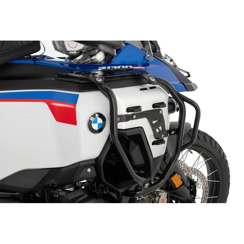 BMW R 1300 GSA Protection - Tank Guard (ULTIMATE PRO) - Black+Silver