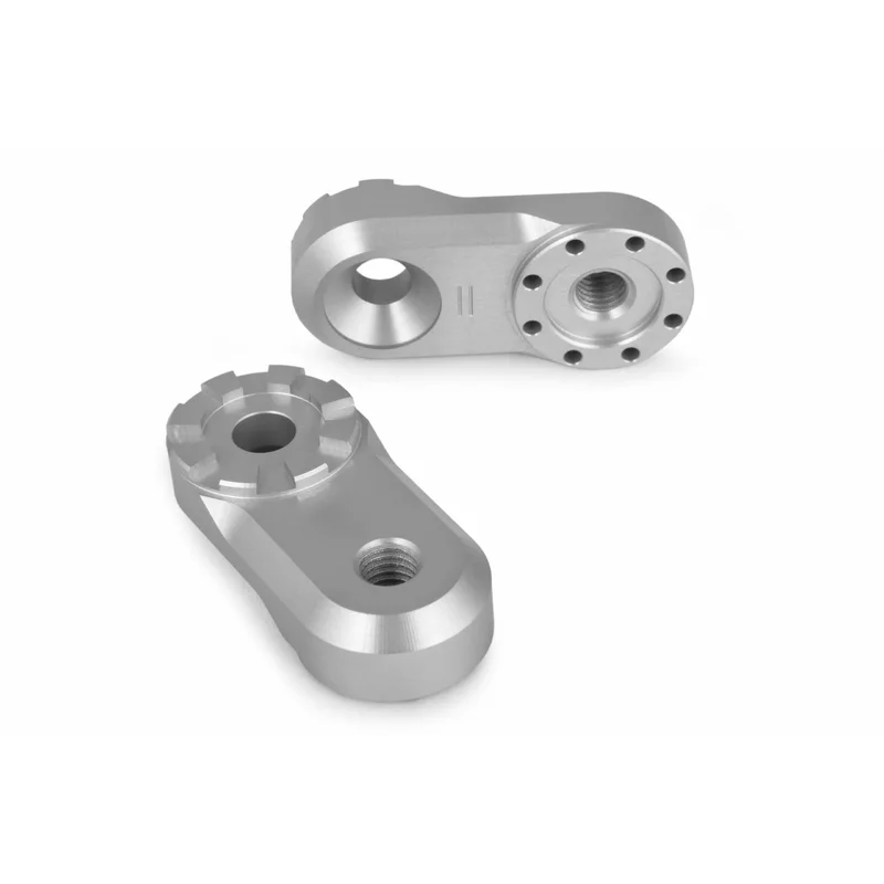 BMW GS Ergonomics - Vario Adapter EVO1 (Pair) - Silver / 30MM
