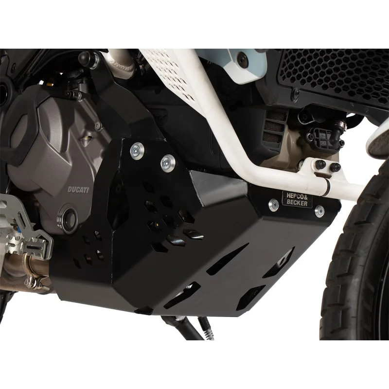 DUCATI DESERT X RALLY Protection - Skid Plate - Black