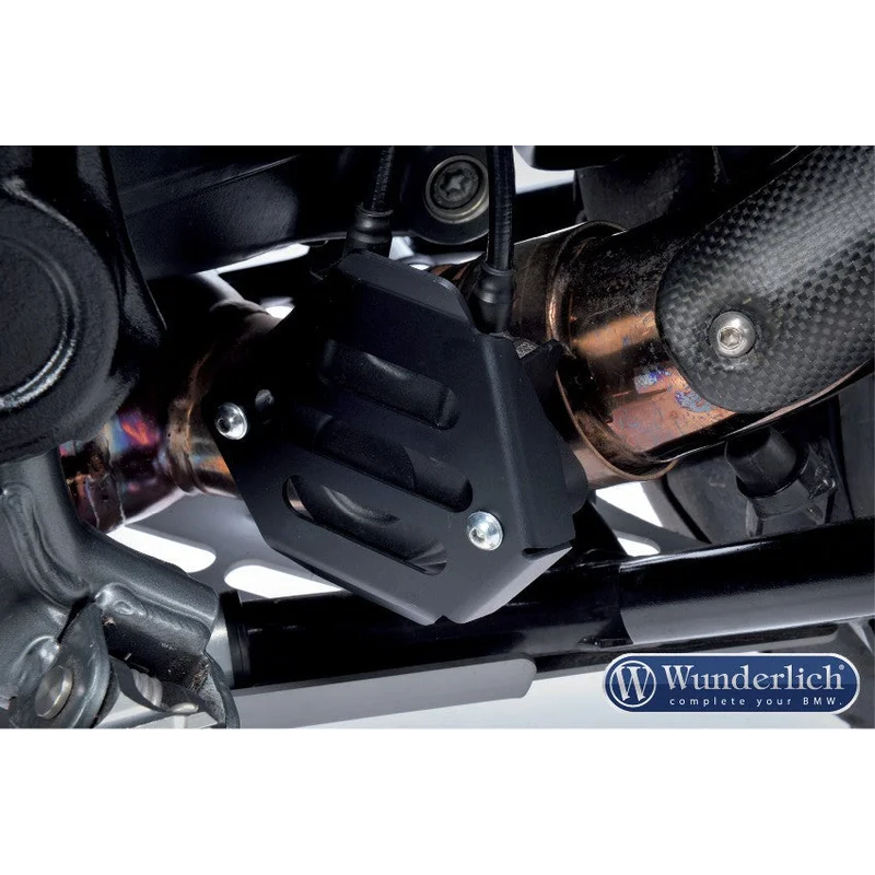 BMW R NineT Protection - Exhaust Flap Guard - Black / Upto 2020 Euro 4