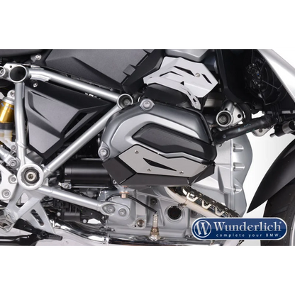 BMW R Series Protection - Valve Cover & Cylinder (Dakar) - Silver