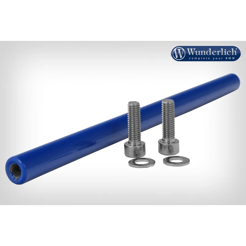 BMW R1250GS Protection - Engine Crash Bars :- Additional Off road Support - HP Blue