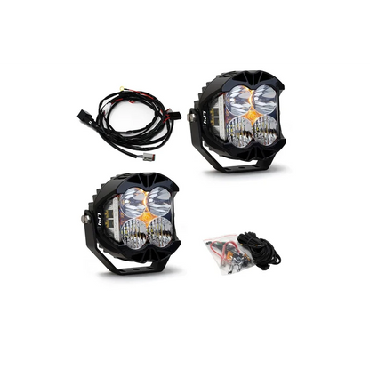 JEEP WRANGLER OE STEEL BUMPER LIGHT KIT - LP4 PRO - Clear / Toggle
