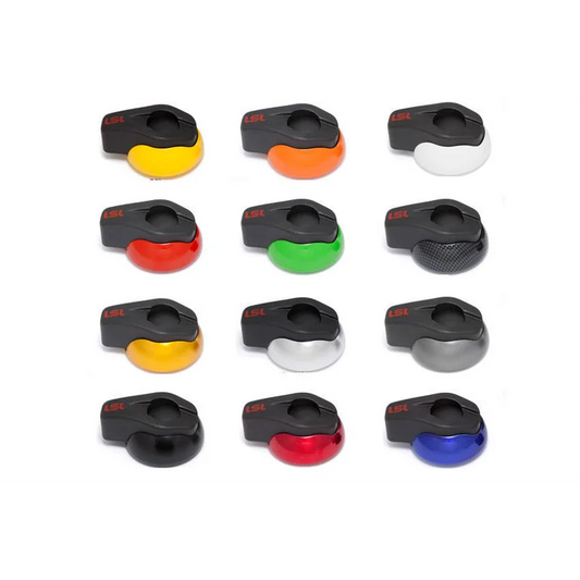 Crash Pad Heads for LSL Frame Sliders - Signal Red