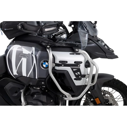 BMW R 1300 GSA Protection - Tank Guard (ULTIMATE PRO) - Black+Silver