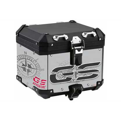 BMW R Ser GS Styling - Topcase Side Vinyl - Light Grey