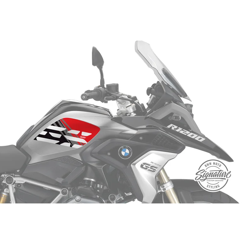 BMW R 1250 GS -Sport Style - Anniversary Decorative Decal - Grey-Black