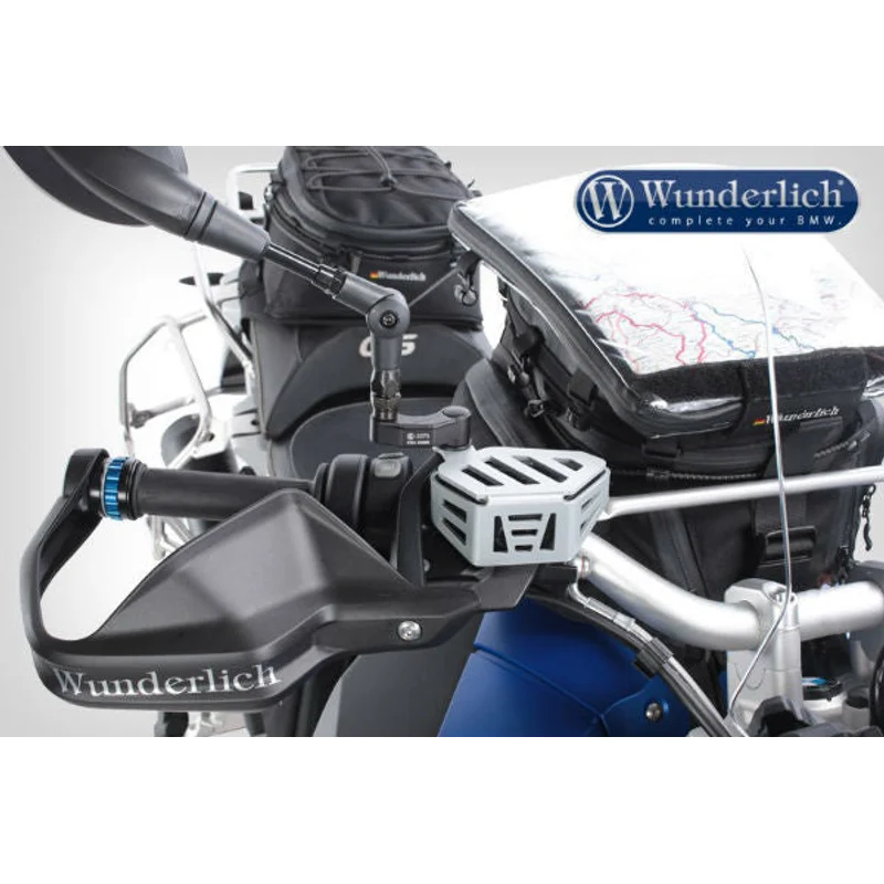 BMW R Series Protection - Reservoir Guard "Brake" (Front) - Silver