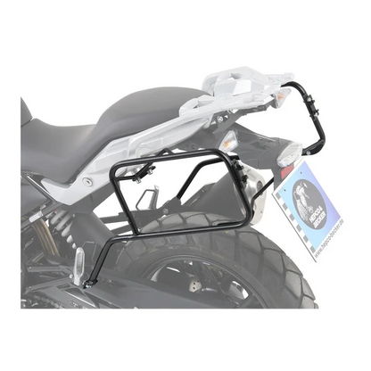 BMW G310GS Carrier - Sidecases - Quick Release (Black) - Black / 2017-2019