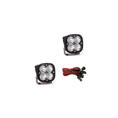 Aux LED - SQUADRON SPORTS - Driving Combo / Square / Clear