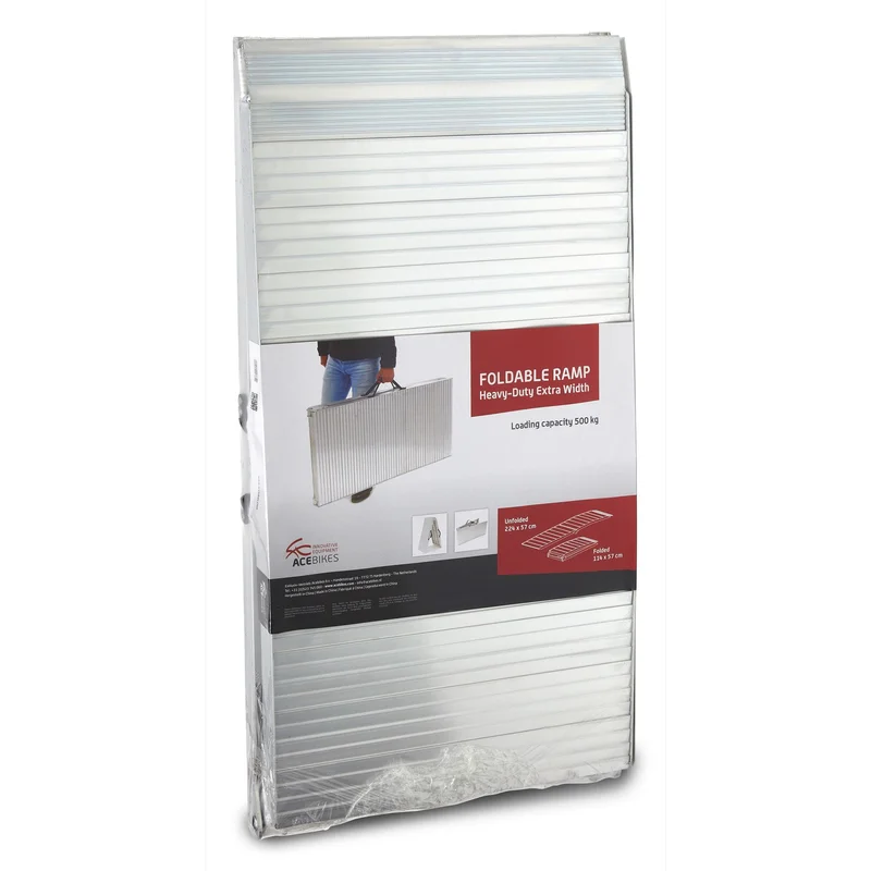 Ramp Aluminum - 57cm wide Payload 500Kg (MAX)
