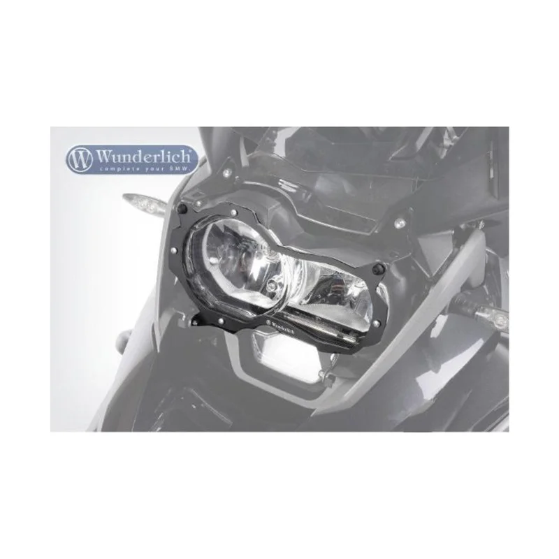 BMW GS Protection - Headlight Guard Foldable (Lexan Clear) - Clear