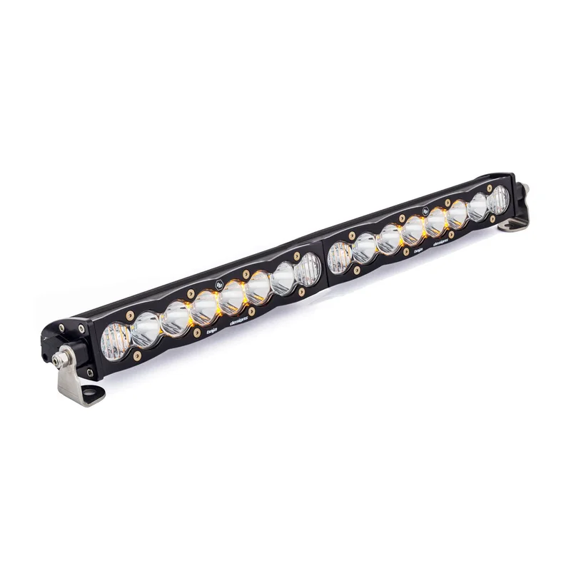 Aux LED Bar - S8 Series - 254mm (10 Inch) / Driving Combo / Clear