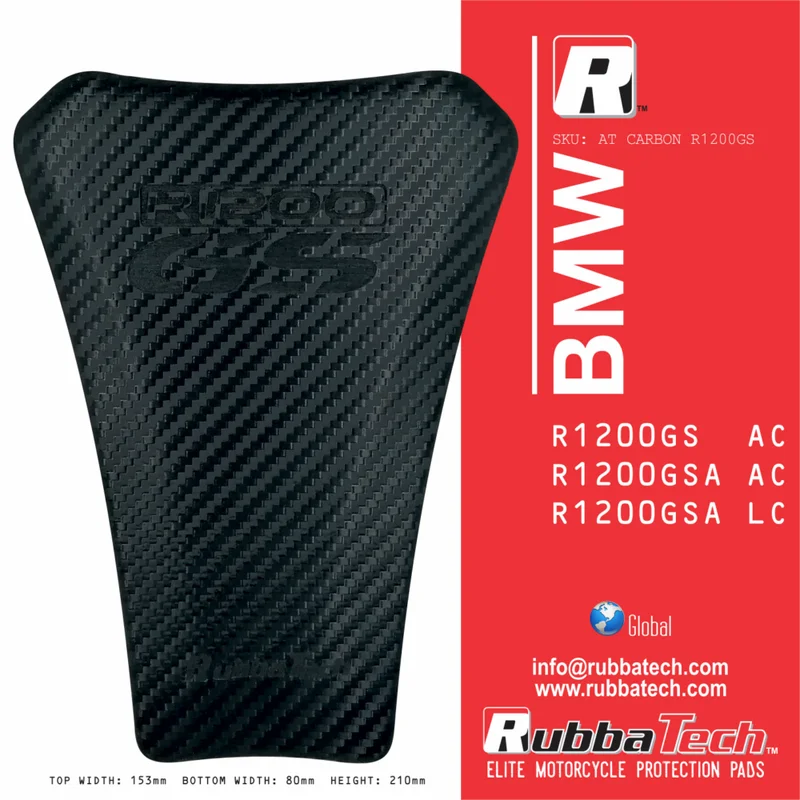 BMW R1200GS Ergonomics - TANK PAD - Carbon