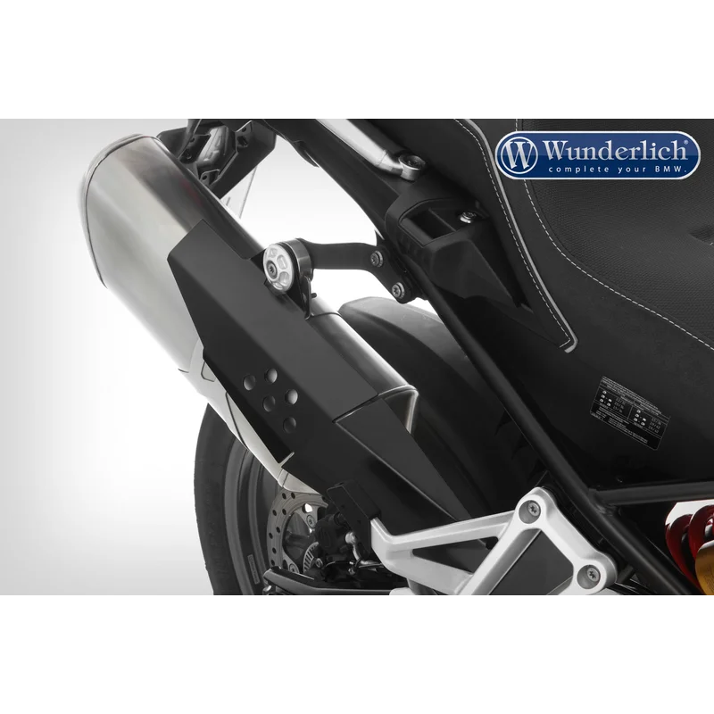 BMW F750 GS / 850 GS Protection - Exhaust Heat Shield - Black