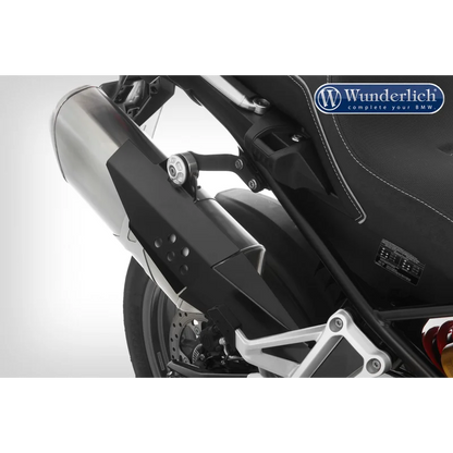 BMW F750 GS / 850 GS Protection - Exhaust Heat Shield - Black