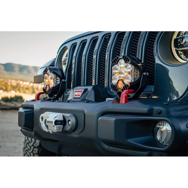 JEEP WRANGLER OE STEEL BUMPER LIGHT KIT - LP4 PRO - Clear / Upfitter