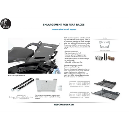 SUZUKI GSX-S 1000 GX Carrier - Rear Enlargement