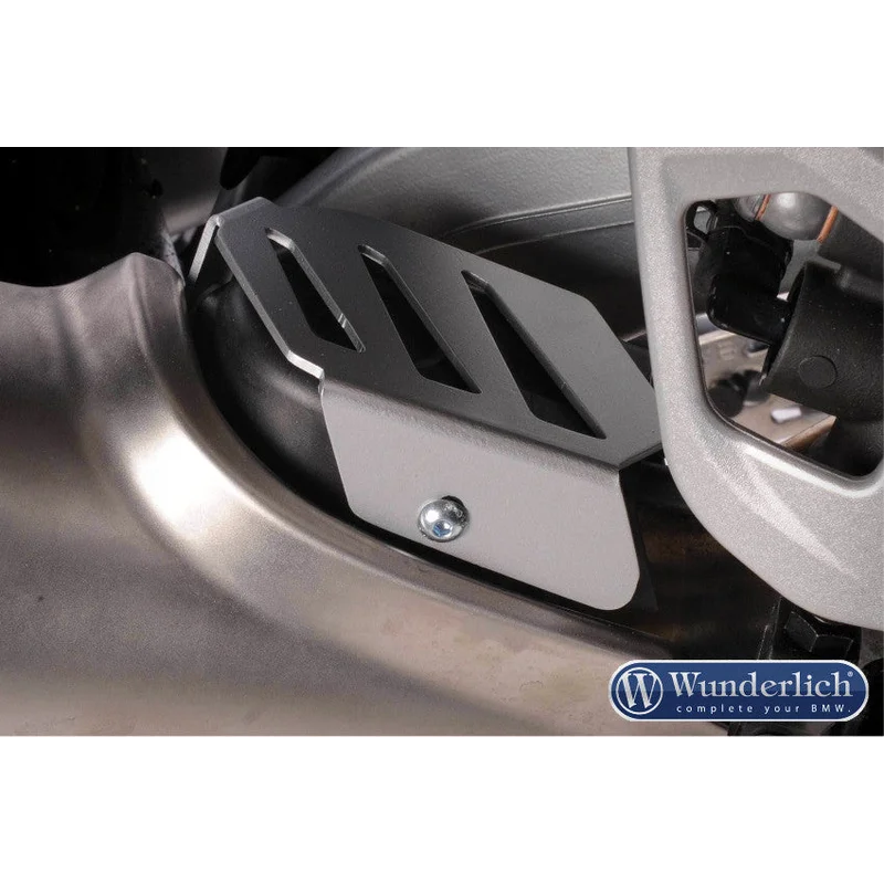 BMW R1250GS Protection - Exhaust Flap Cover - Black