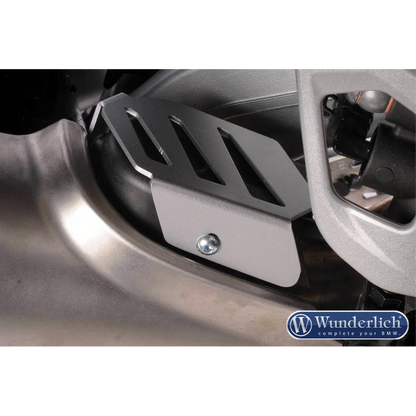 BMW R1250GS Protection - Exhaust Flap Cover - Black