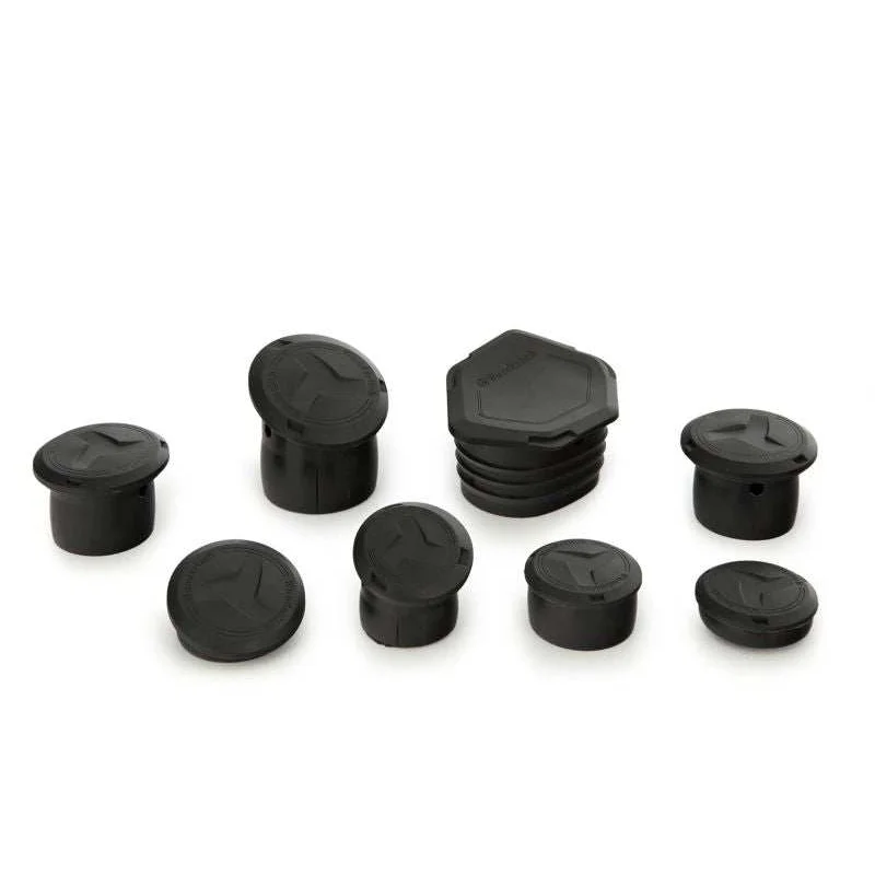 BMW R 1300 GSA Styling - Frame Protection Cover Caps (8-piece) - Black