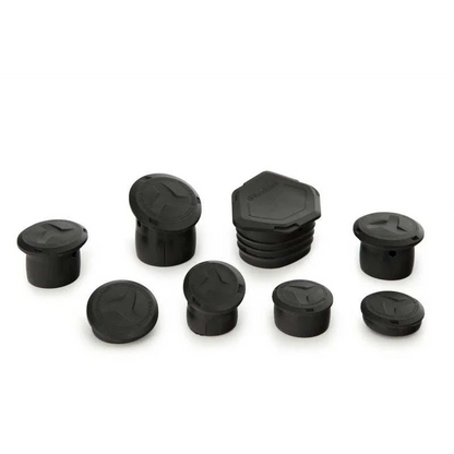 BMW R 1300 GSA Styling - Frame Protection Cover Caps (8-piece) - Black